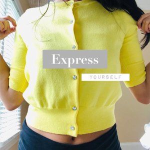 ♡ Vibrant Yellow Cardi♡